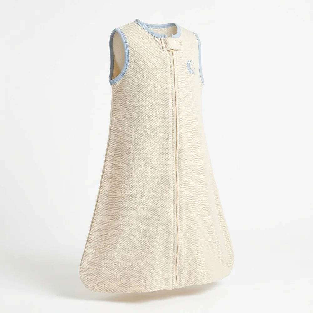 Den Sleep Sack three-quarter view showing A-line shape